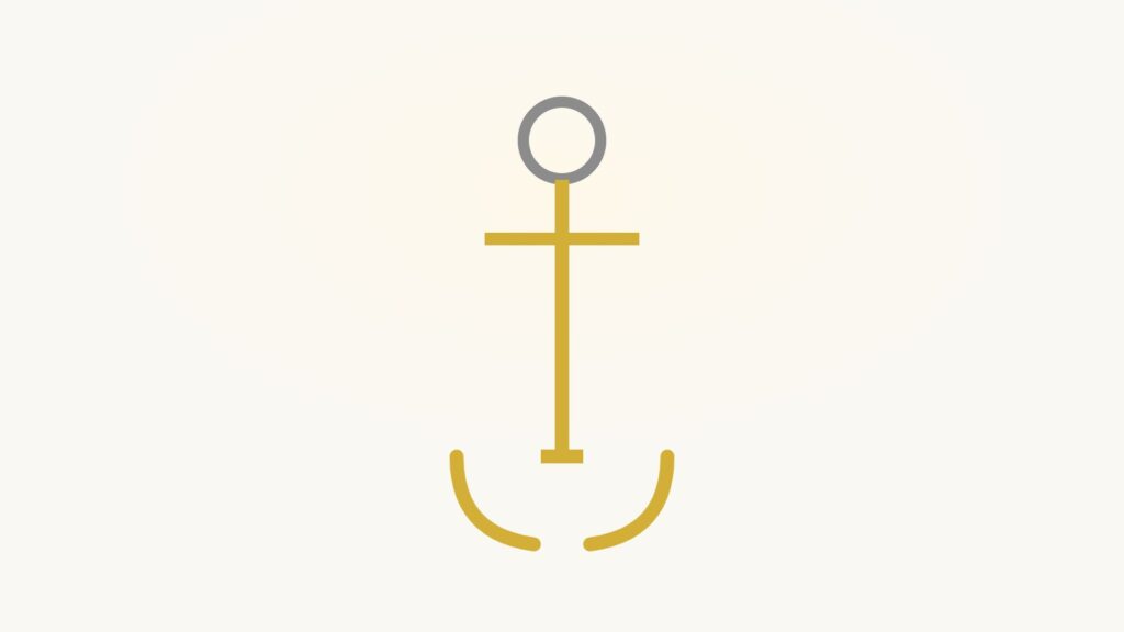 God is in control scripture depicted through an anchor of hope steady amid uncertainty